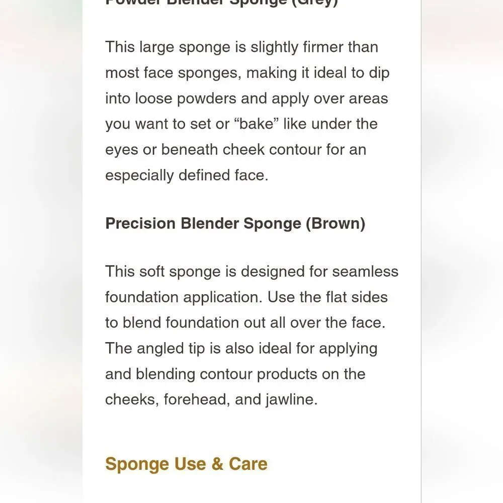 Luxie‎ Complete Sponge Set